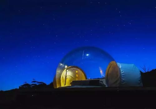 新城镇室外球形星空帐篷